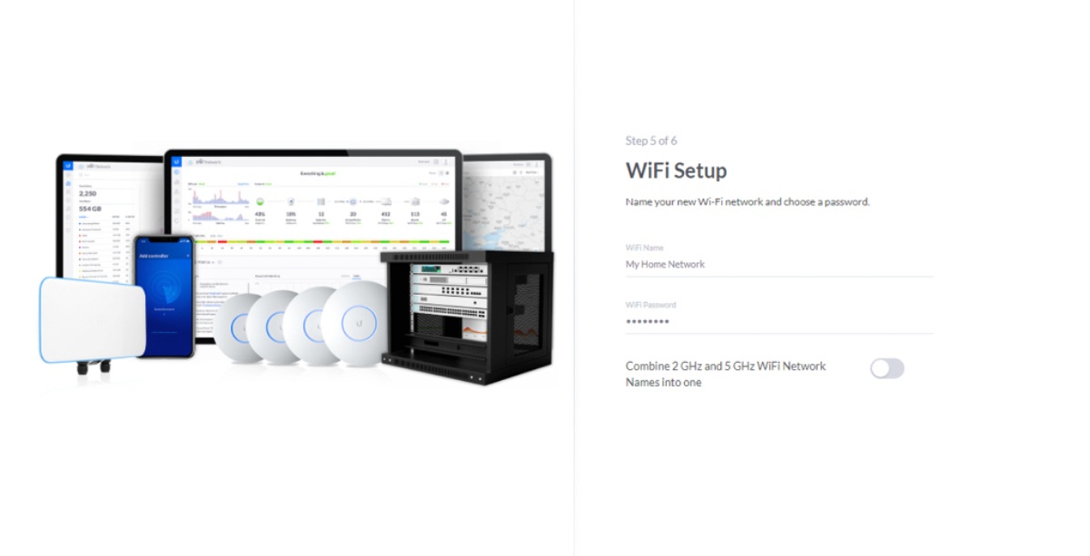 ایجاد شبکه وای فای در نرم افزار unifi controller